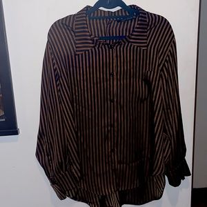 Fall Collection - Zara Striped Button-down